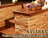 Piatra decorativa Navarra, piatra ornamentala placat interior si exterior