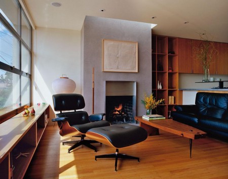 Imagine amenajare living Potrero Hill Residance, Aidlin Darling Design