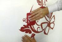 Cum se aplica stickerele decorative wall-art - Pasul 5