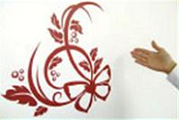 Cum se aplica stickerele decorative wall-art - Pasul 10