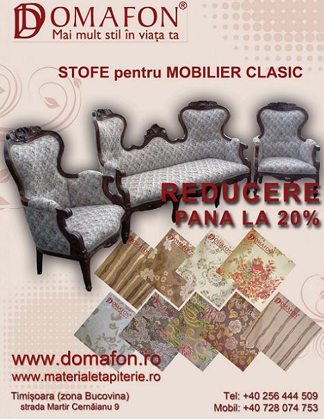 Stofe pentru mobilier clasic