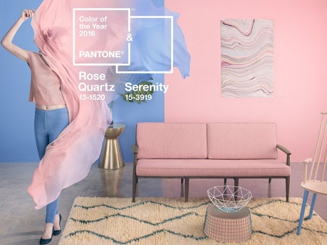 Rose Quartz si Serenity - culorile anului 2016