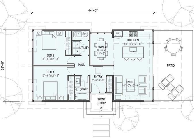 Proiect casa vacanta moderna