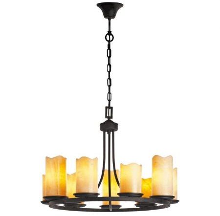 Candelabru Country negru