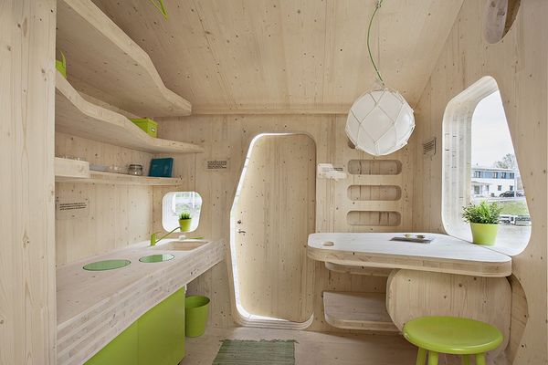 Cum arata noua casa pentru studenti construita de suedezi - Galerie foto