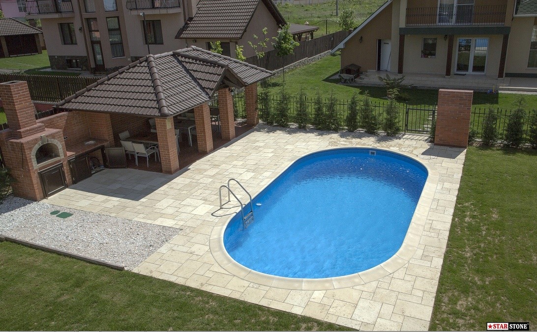 Pavaje Arvore si borduri speciale pentru piscina