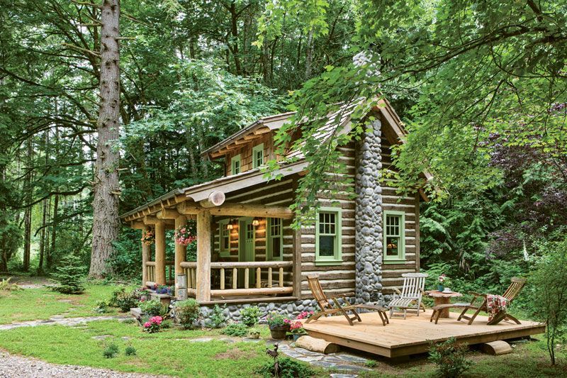 Cabana din lemn