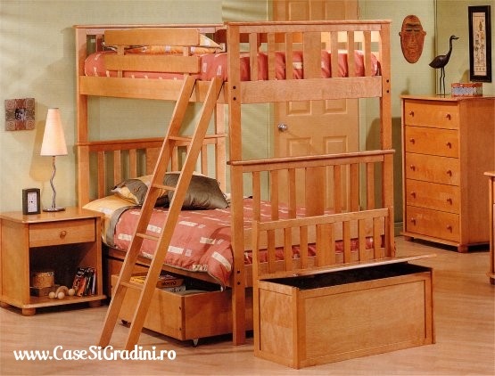 Camera copii - pat etajat
