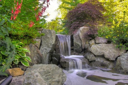 Cascada de gradina