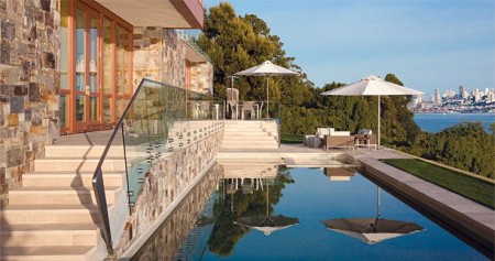 Imagine amenajare piscina Hillside Residence, Sutton Suzuki Architects