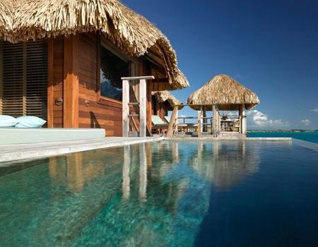 Piscina Four Seasons Resort Bora Bora, Polinezia Franceza