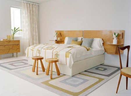 Amenajari simple la acest dormitor modern
