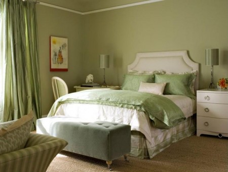 Dormitor in culori proaspete, relaxante