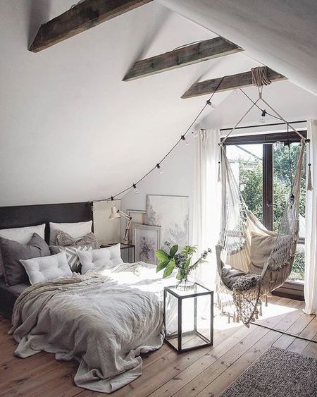 Stilul scandinav in decorarea dormitorului