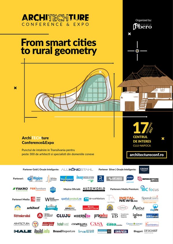Proiecte de anvergura si atragerea de fonduri europene la ArchiTECHture Conference & Expo