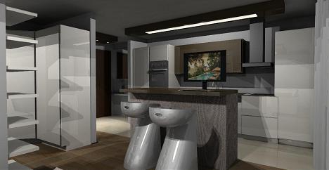 Amenajarea unei garsoniere de lux