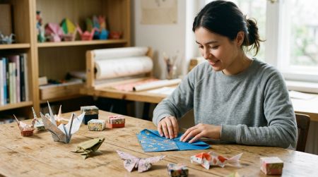 Origami - arta japoneza care transforma o simpla foaie de hartie intr-o lectie despre rabdare