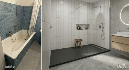 Modernizarea baii: Avantajele inlocuirii unei cazi vechi cu o cada dus spatioasa