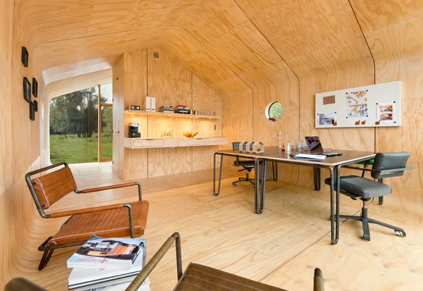 Birou casa modulara din carton