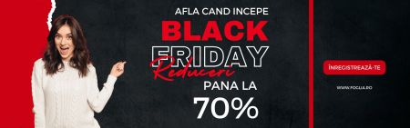 Pregateste-te pentru reducerile de Black Friday pe foglia.ro