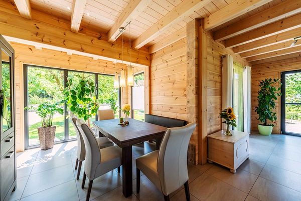 Casa lemn, dining