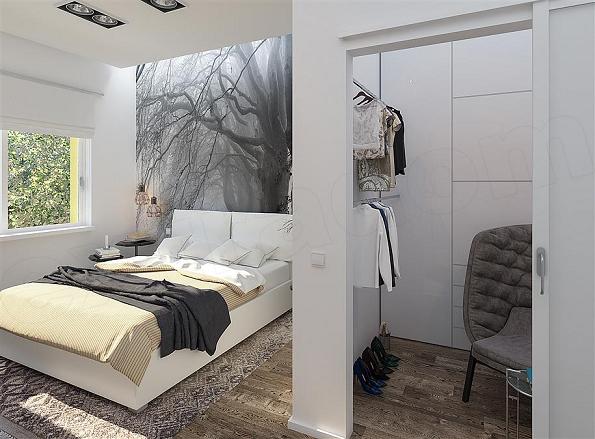 Casa fara etaj cu podul mansardabil