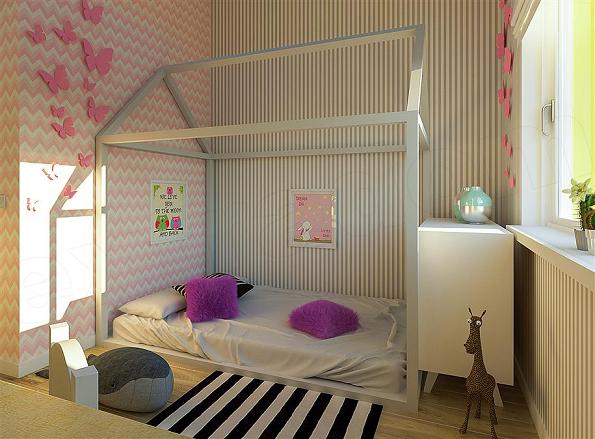 Casa fara etaj cu podul mansardabil