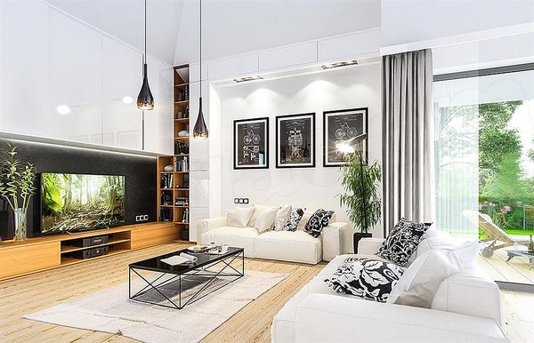 Living casa moderna
