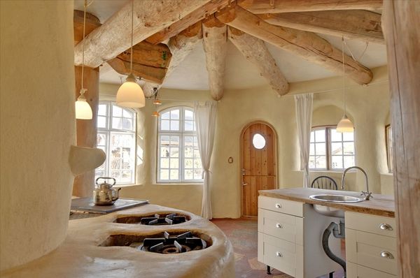 Bucatarie casa naturala