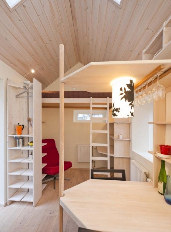 Casa pentru studenti - interior