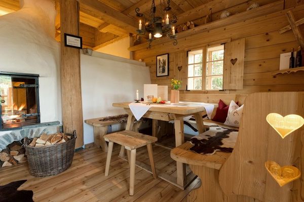 Soba-semineu casa rustica