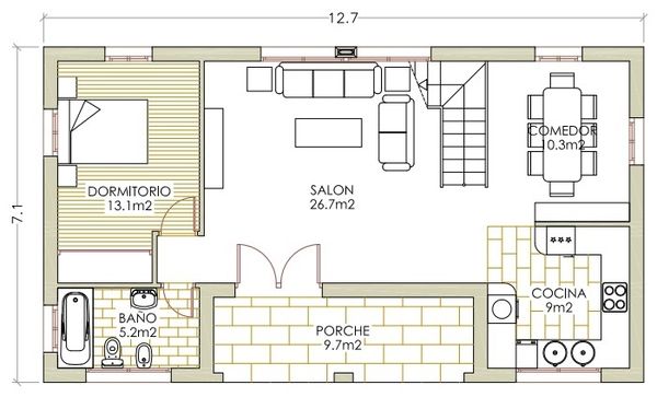 Proiect casa traditionala - parter