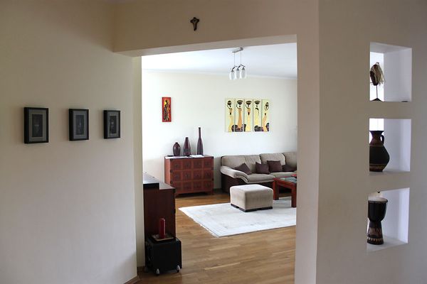 Living casa pe un nivel