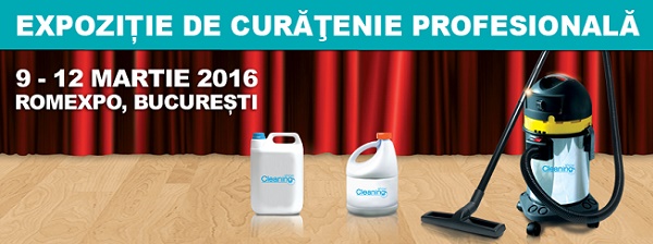 Cleaning Show - singura expozitie de curatenie profesionala din Romania are loc in martie la Romexpo