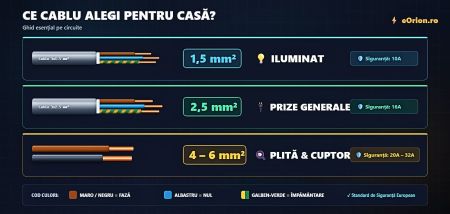 Conductor electric rigid sau flexibil: greșeala care complică montajul