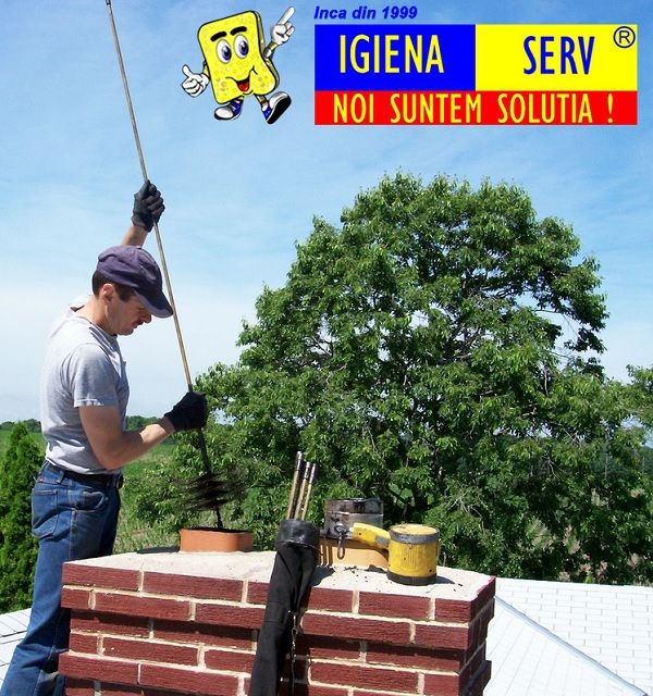 Igienaserv.ro - Un ajutor profesional pentru servicii de curatat cos fum realizat de profesionisti