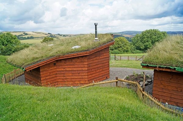 Exterior casuta ecologica