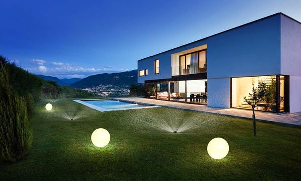 Iluminatul gradinii