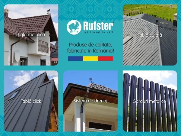 RUFSTER - producator national de invelitori metalice