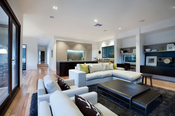 Canapele living casa moderna