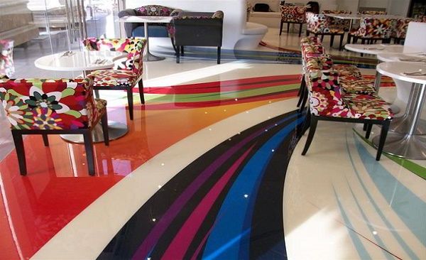 Pardoseli decorative