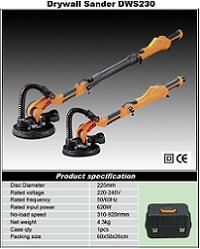Slefuitorul electric pentru pereti