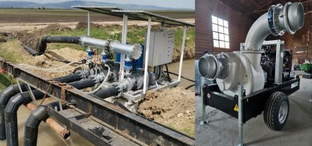 Solutii pentru pomparea apei din lacuri sau rauri