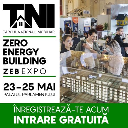 Evenimentul de referinta al pietei imobiliare se apropie. Cumpara, construieste sau renoveaza! Inscrie-te ACUM pentru INTRARE GRATUITA
