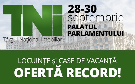 Oferte record de locuinte si case de vacanta la Targul National Imobiliar