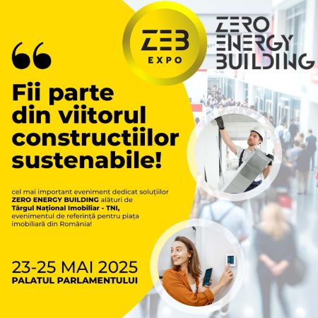 Targul National Imobiliar TNI se extinde cu evenimentul conex dedicat solutiilor pentru cladiri eficiente energetic - ZEB EXPO