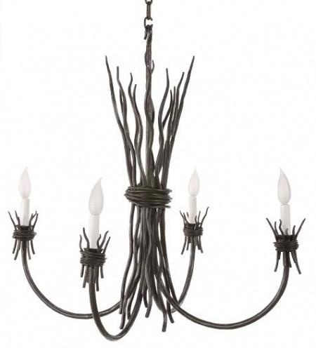 CANDELABRU DIN FIER FORJAT