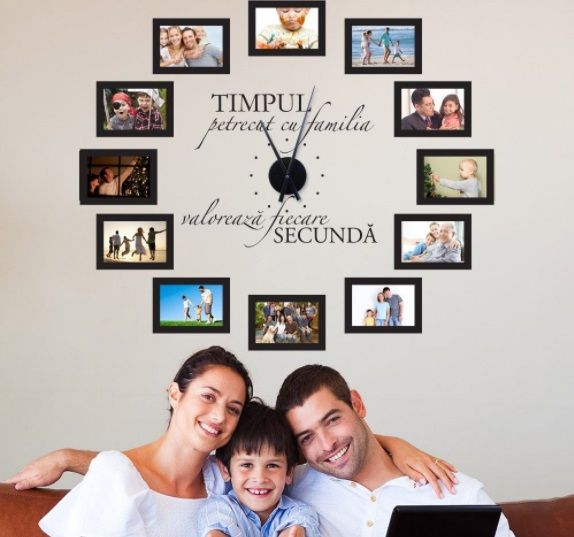 STICKER CEAS PERETE IN FAMILIE