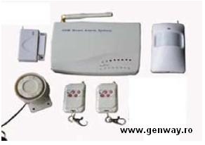 KIT ALARMA WIRELESS CU GSM AW-03GSM GENWAY