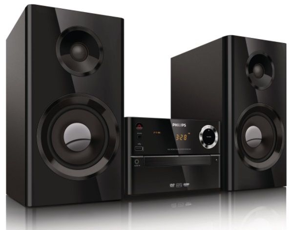 MINISISTEM AUDIO PHILIPS MCD2160-12, CD PLAYER, TUNER FM, USB